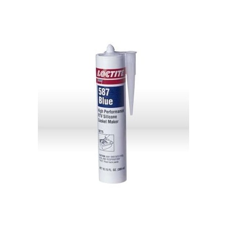 Loctite Silicone Sealant, 587TM Blue, High Performance RTV Silicone Gasket Maker 300 ml Cartridge LOC58775